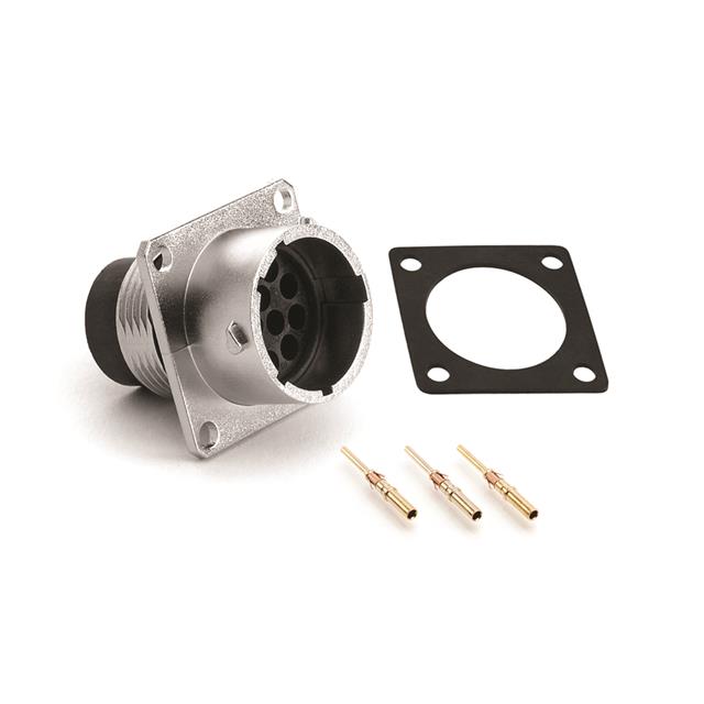 RECEPTACLE KIT, SQUARE FLANGE, 7