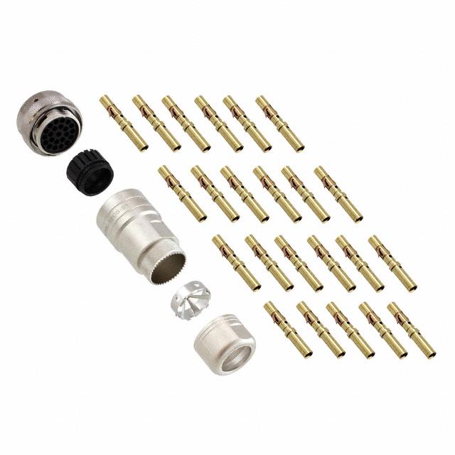 CONN PLUG FMALE 23POS GOLD CRIMP