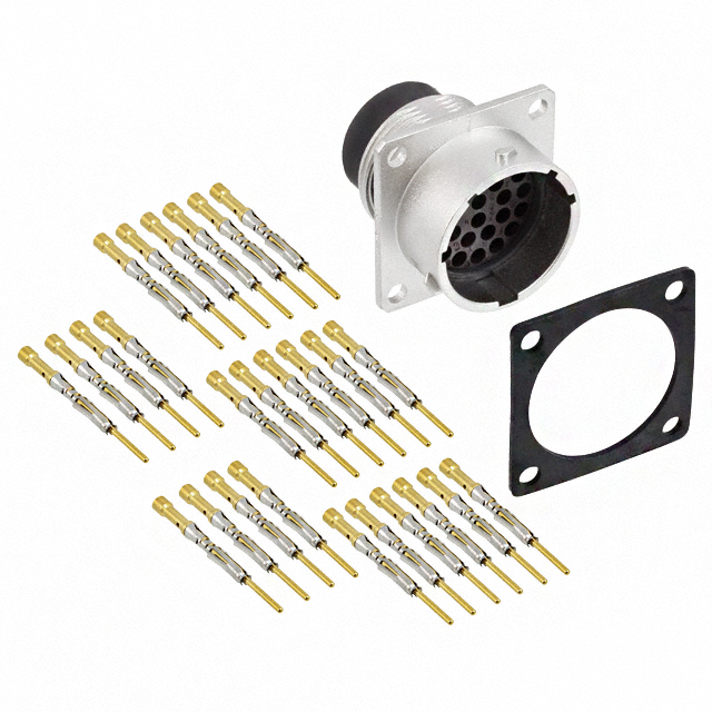CONN RCPT MALE 26POS GOLD CRIMP