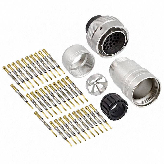 CONN PLUG MALE 32POS GOLD CRIMP