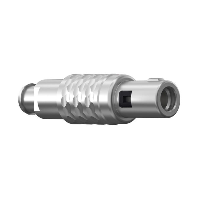 ODU MEDI-SNAP METAL, STRAIGHT PL