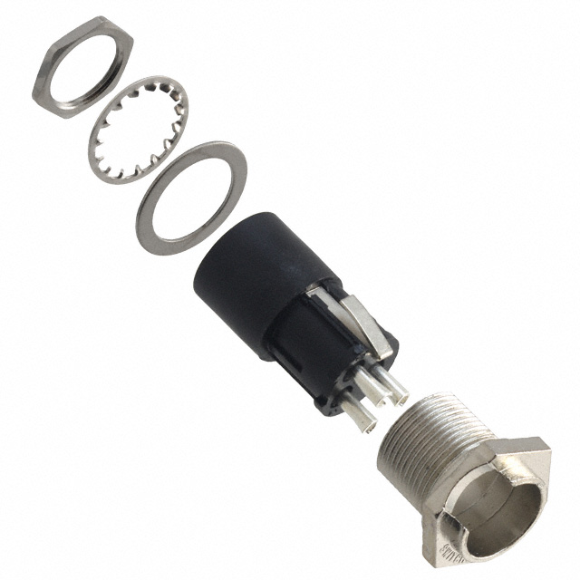 CONN RCPT MALE 3P SILV SLDR CUP