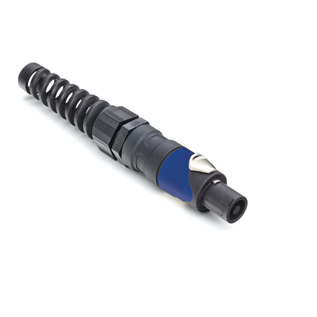 CONN CIRC PLUG 2POS SILVER SCREW