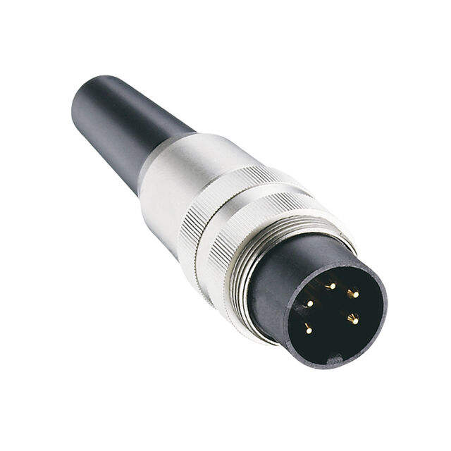 IP40 PLUG CABLEMOUNT SOLDER 8P