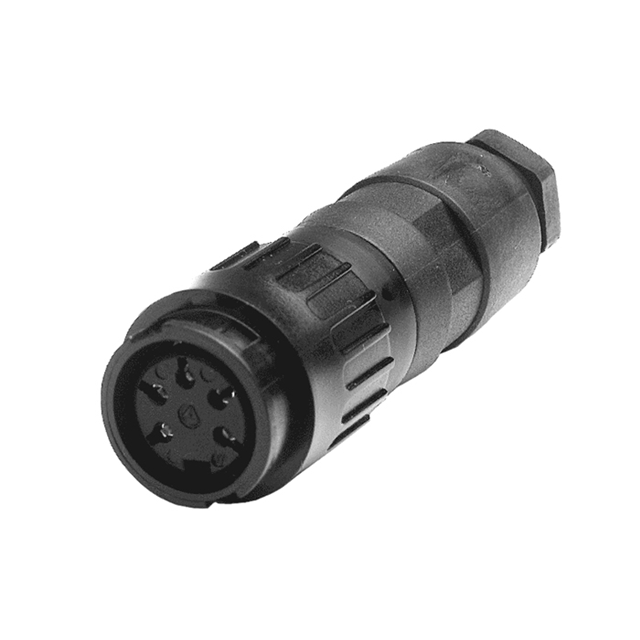 FEMALE CABLE CONNECTOR WITH INTE