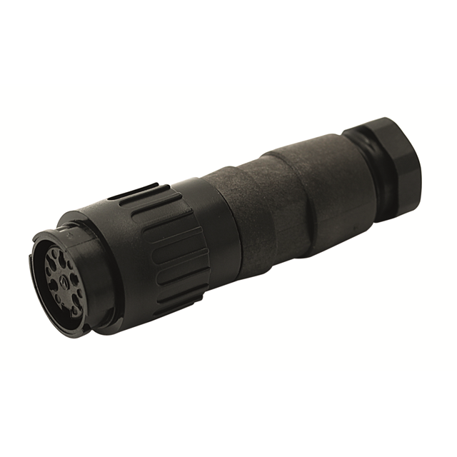 FEMALE CABLE CONNECTOR WITH INTE