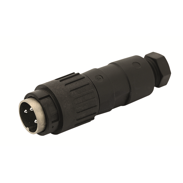 MALE CABLE CONNECTOR WITH INTERN