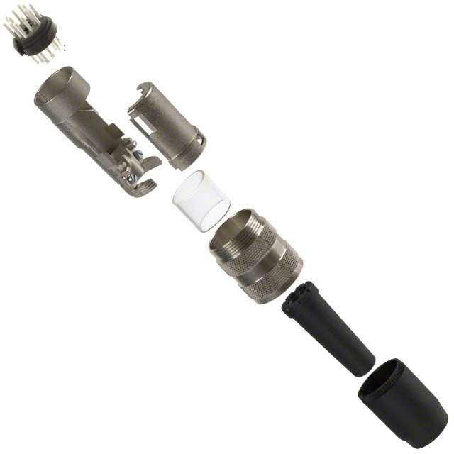 CONN PLUG MALE 12P SOLDER CUP