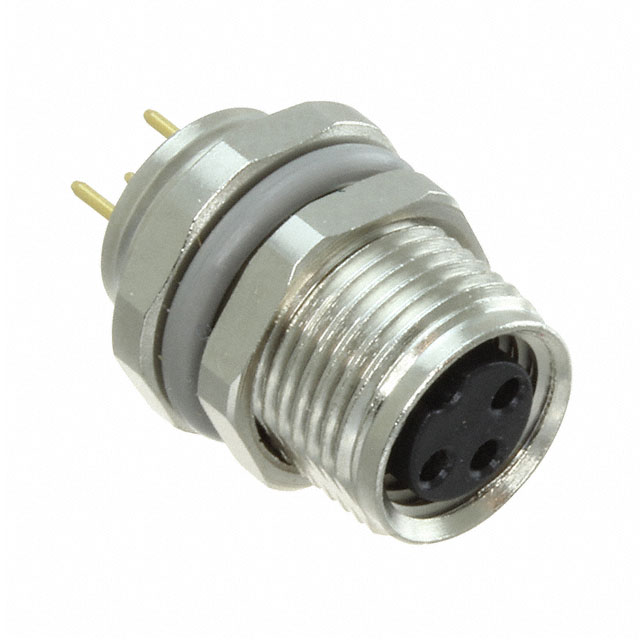 CONN RCPT FMALE 3POS GOLD SOLDER