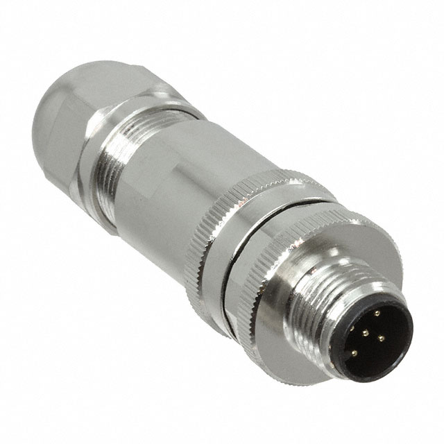 CONN RCPT MALE 5POS GOLD SCREW