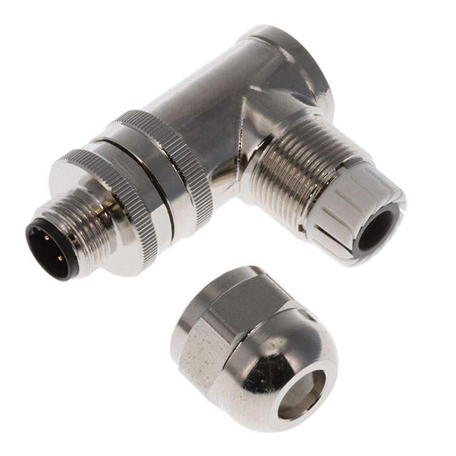 CONN RCPT MALE 4POS GOLD SCREW