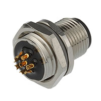 CONN PLUG MALE 8P GOLD SLDR CUP