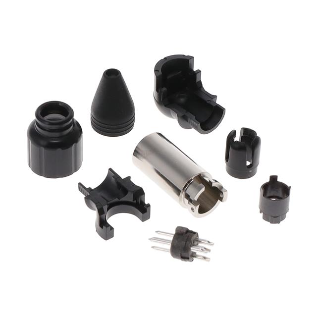 CONN RCPT MALE MINI XLR 4P SLDR