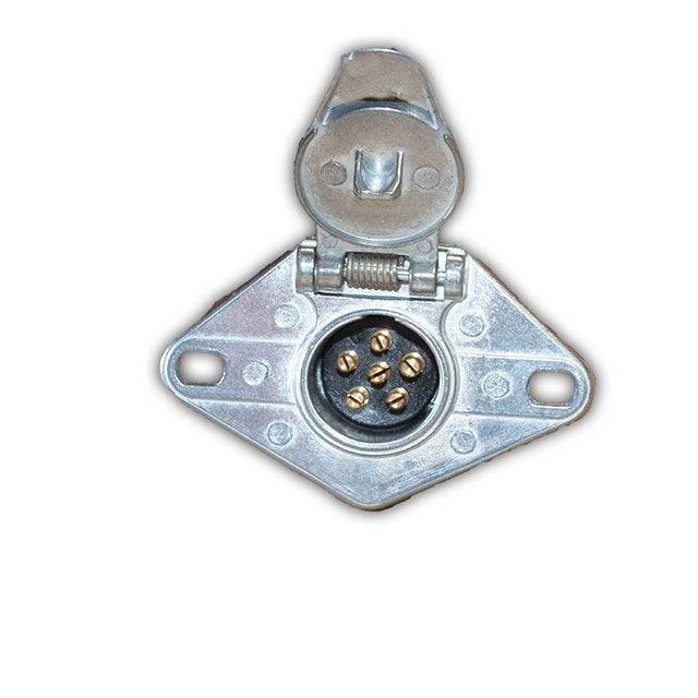 CONN RCPT MALE 6POS SET SCREW