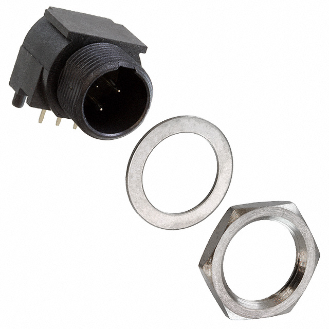 CONN RCPT MALE MINI XLR 3P SLDR