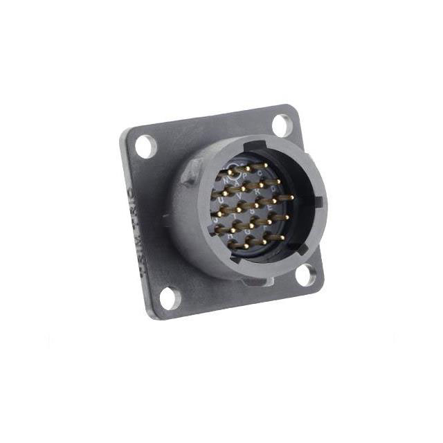 SQUARE FLANGE RECEPTACLE, WITHOU