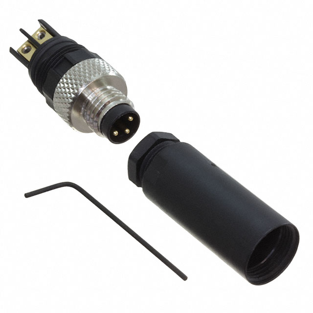 CONN PLUG MALE 3POS GOLD SCREW