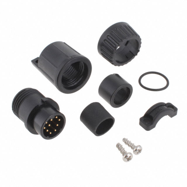 CONN PLUG MALE 10POS SOLDER CUP