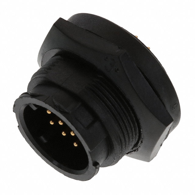 CONN RCPT MALE 12P GOLD SLDR CUP