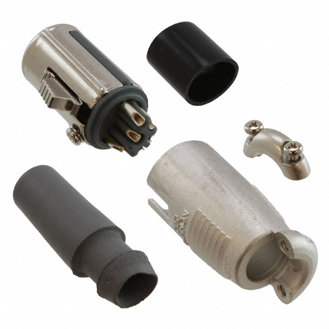 CONN PLUG FMALE XLR 6P SOLDER