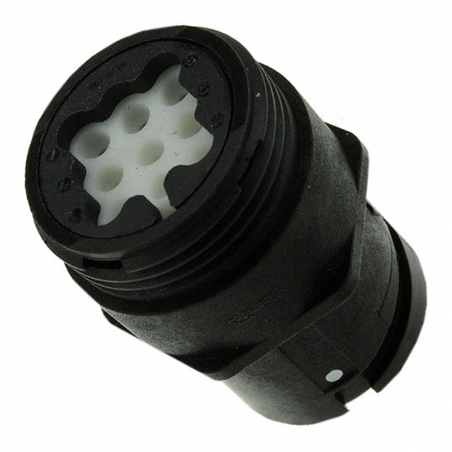 CONN RCPT HSNG MALE 9POS INLINE