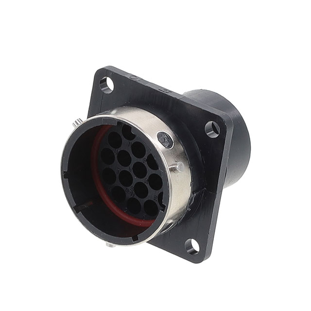 CONN RCPT HSNG MALE 19POS PNL MT