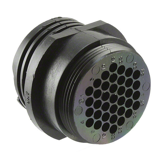CONN RCPT HSG MALE 37POS INLINE