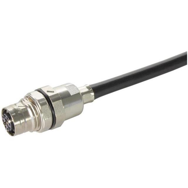 M12 X-CODE 8PIN FEMALE SHIELDED,