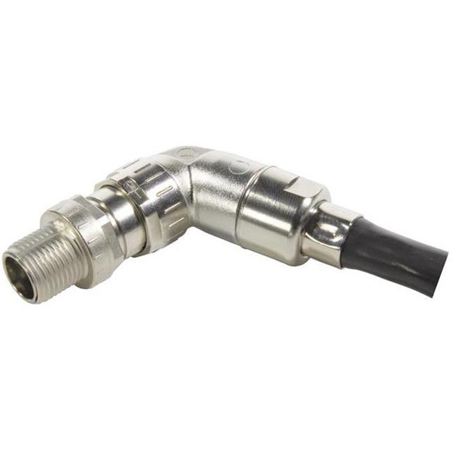 M12 A-CODE 4/5PIN MALE SHIELDED,