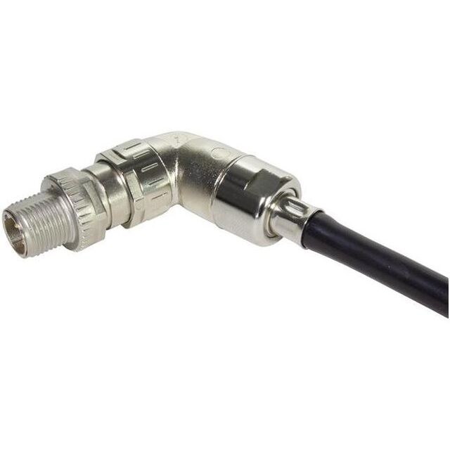 M12 D-CODE 4PIN MALE SHIELDED, C