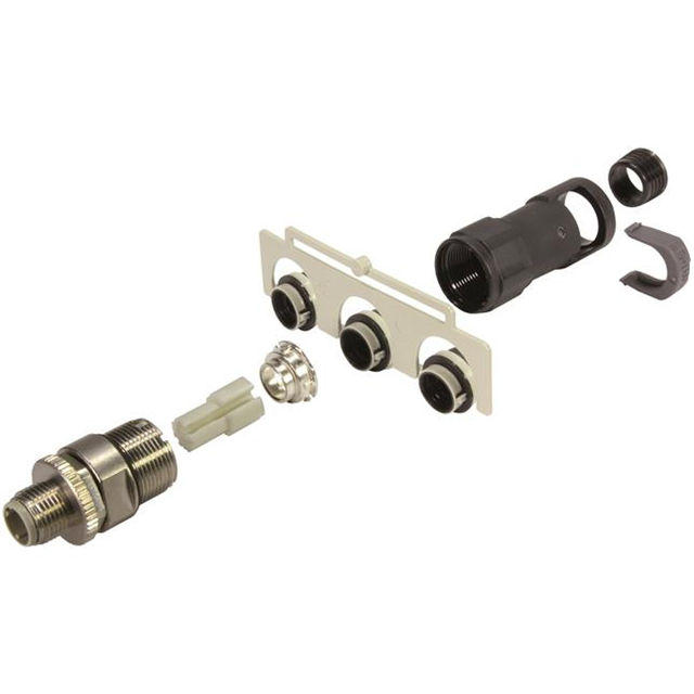 CONN RCPT HSG MALE 4POS INLINE