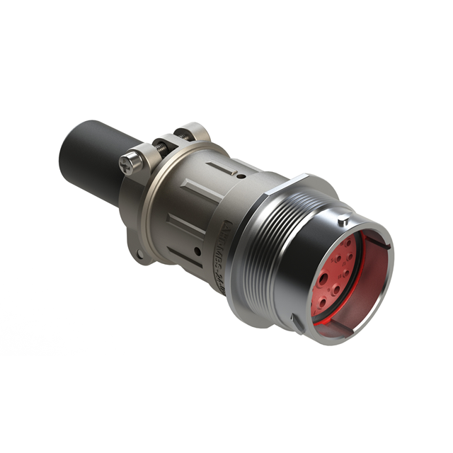 CONN RCP HSG M 18P INLINE PNL MT