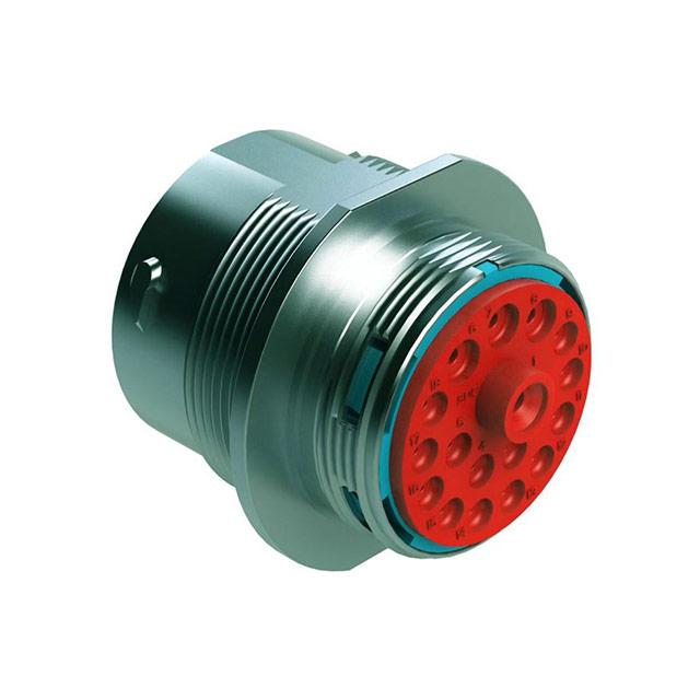 CONN RCPT HSNG FMALE 18PS PNL MT