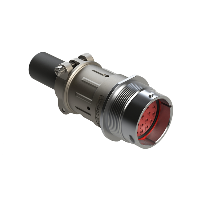 CONN RCP HSG M 23P INLINE PNL MT
