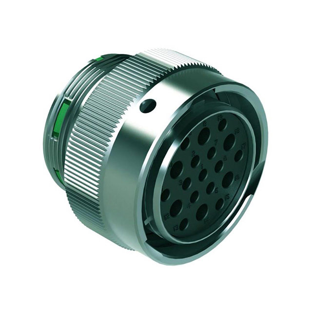 CONN PLUG HSNG FMALE 19POS INLIN