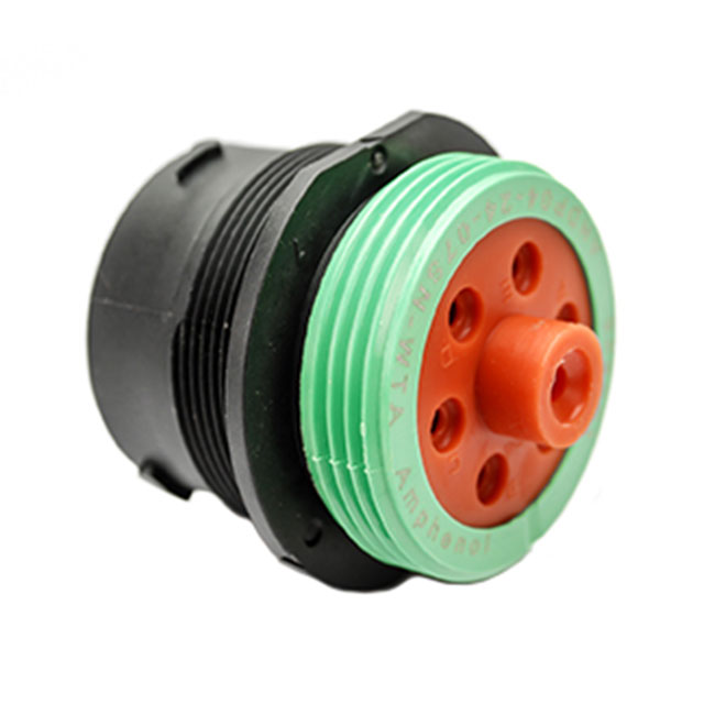 CONN RCPT HSNG FMALE 7POS PNL MT