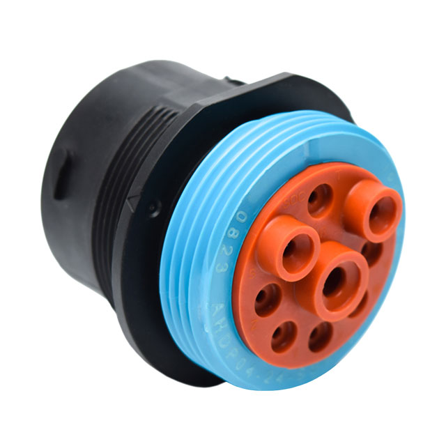 CONN RCPT HSNG FMALE 9POS PNL MT