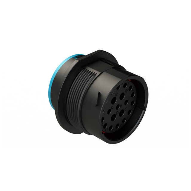 CONN RCPT HSG FMALE 21POS PNL MT