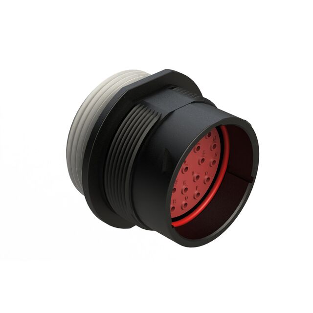 23 POSITION RECEPTACLE, PIN, SHE