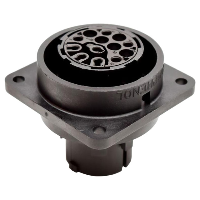 CONN RCPT HSG FMALE 13POS PNL MT