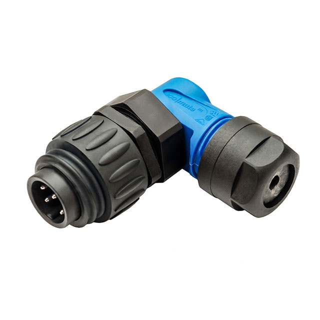 CONN PLUG HSNG MALE 7POS R/A