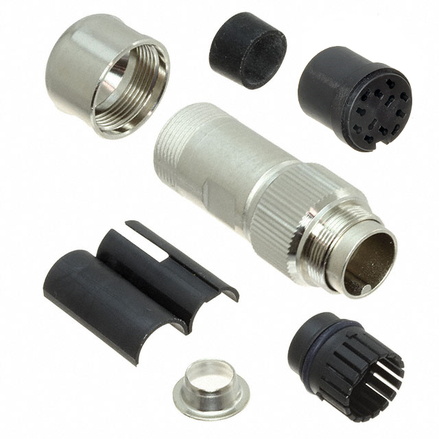CONN PLUG HSNG MALE 12POS INLINE
