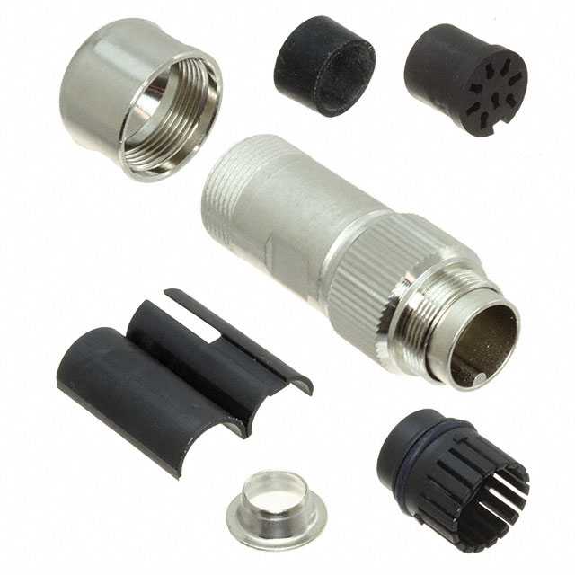 CONN PLUG HSNG MALE 8POS INLINE