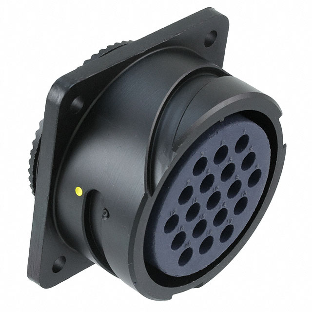 CONN RCPT HSG FMALE 19POS PNL MT