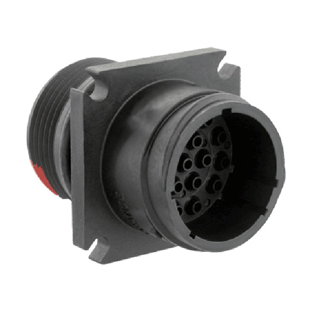CONN RCPT HSNG MALE 18POS PNL MT