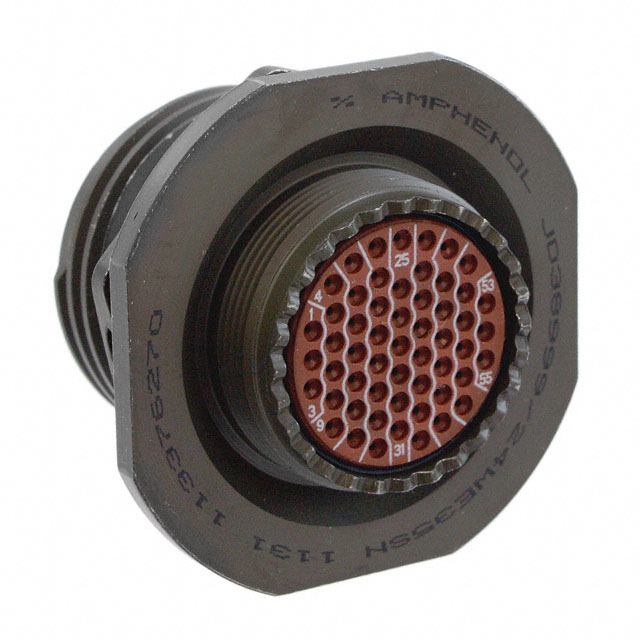 CONN RCPT HSG FMALE 55POS PNL MT