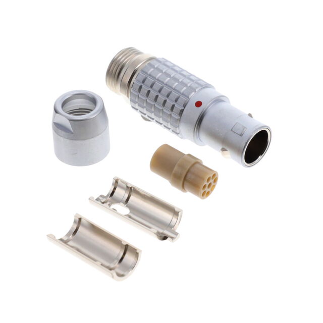 CONN PLUG HSNG MALE 8POS INLINE