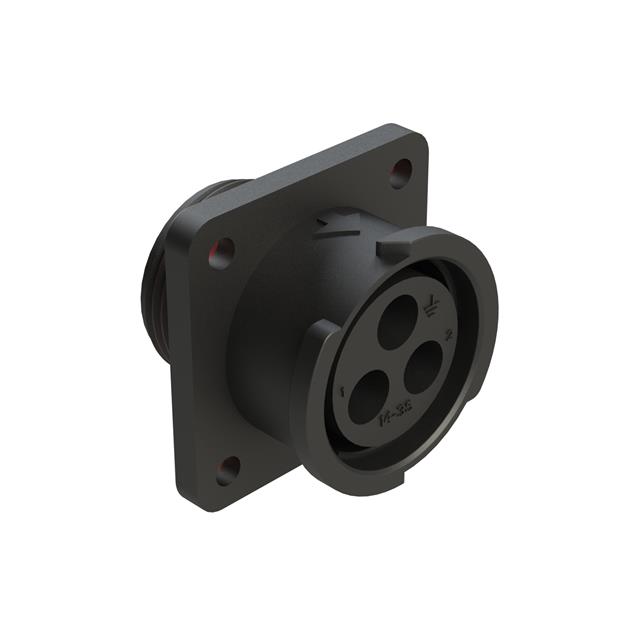 3 POSITION SQUARE FLANGE RECEPTA