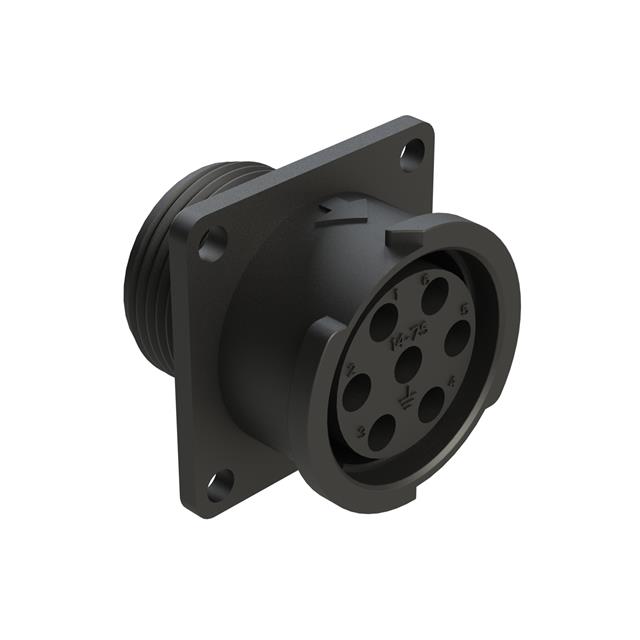 7 POSITION SQUARE FLANGE RECEPTA