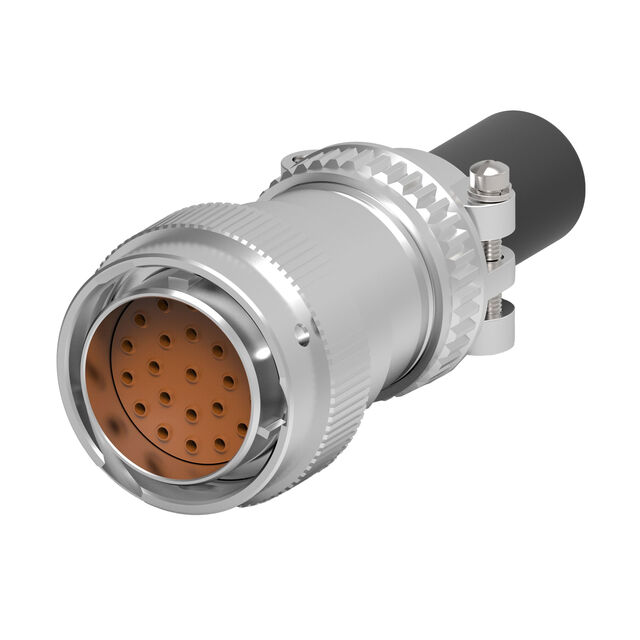 CONN PLUG HSNG MALE 23POS INLINE